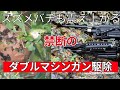 ダブルマシンガンで蜂の巣駆除してみた【フルバージョン】#スズメバチ#airsoft #bee 