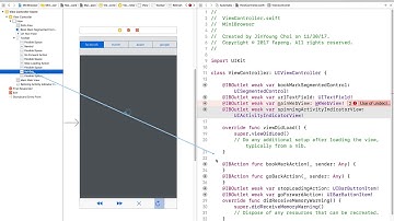 Swift4 iOS11 아이폰 미니웹브라우저 만들어보기 - 실습 2