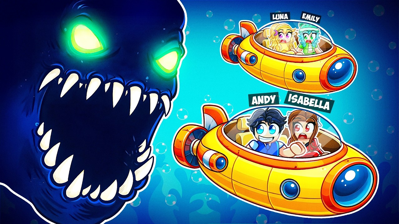 Driving Down 945,654 Meters To Mythical SEA MONSTERS In Crush Depth...! (Roblox)