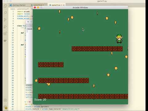 Python library Arcade สำหรับสร้าง game 2D  : ตอน 2
