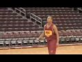 Romeo miller usc dunks practice footage