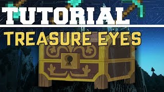 GLOWING ORES! - Minecraft Plugin Tutorial Treasure Eyes