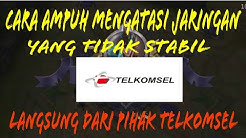 Cara mengatasi jaringan tidak stabil langsung dari pihak TELKOMSEL - Durasi: 9.27. 