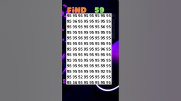💟 FIND 59 💟