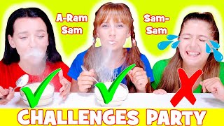 ASMR Most Popular  Food Challenges | Jelly Race, Song Party, Glass Game screenshot 4