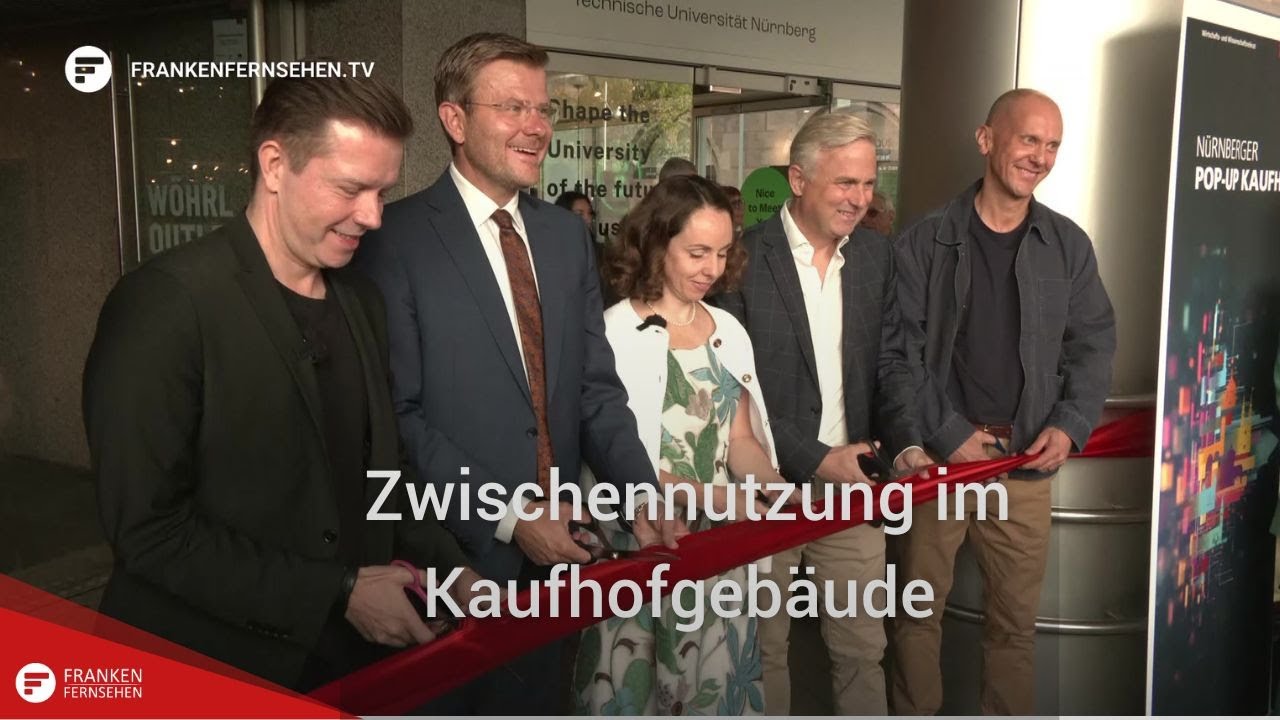 Zwischennutzung: Kaufhofgebäude in Nürnberg wiederbelebt