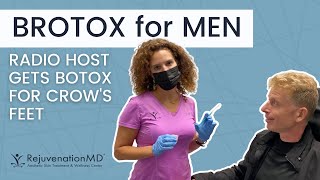 Botox For Men with John Reynolds! Crow's Feet Removal with Botox