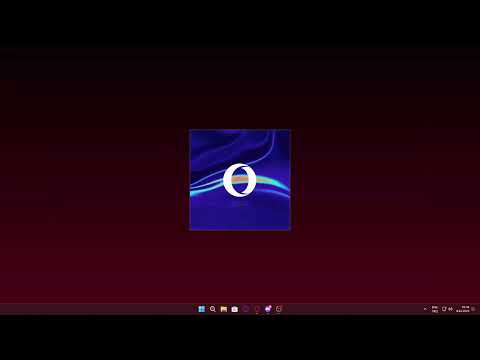 Opera One (or opera developer) Splash Screen