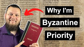 The BYZANTINE TEXT is better than the Critical Text and the Textus Receptus! #textualcriticism