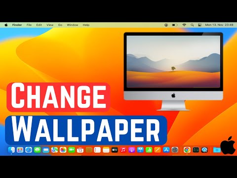 How to Change Wallpaper On Mac | How To Change Desktop Background On MacOS