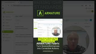ARMATURE Fabric - Turn Nonconformances into Corrective Actions