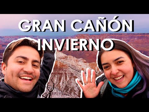 Video: Vacaciones de invierno en el Gran Cañón