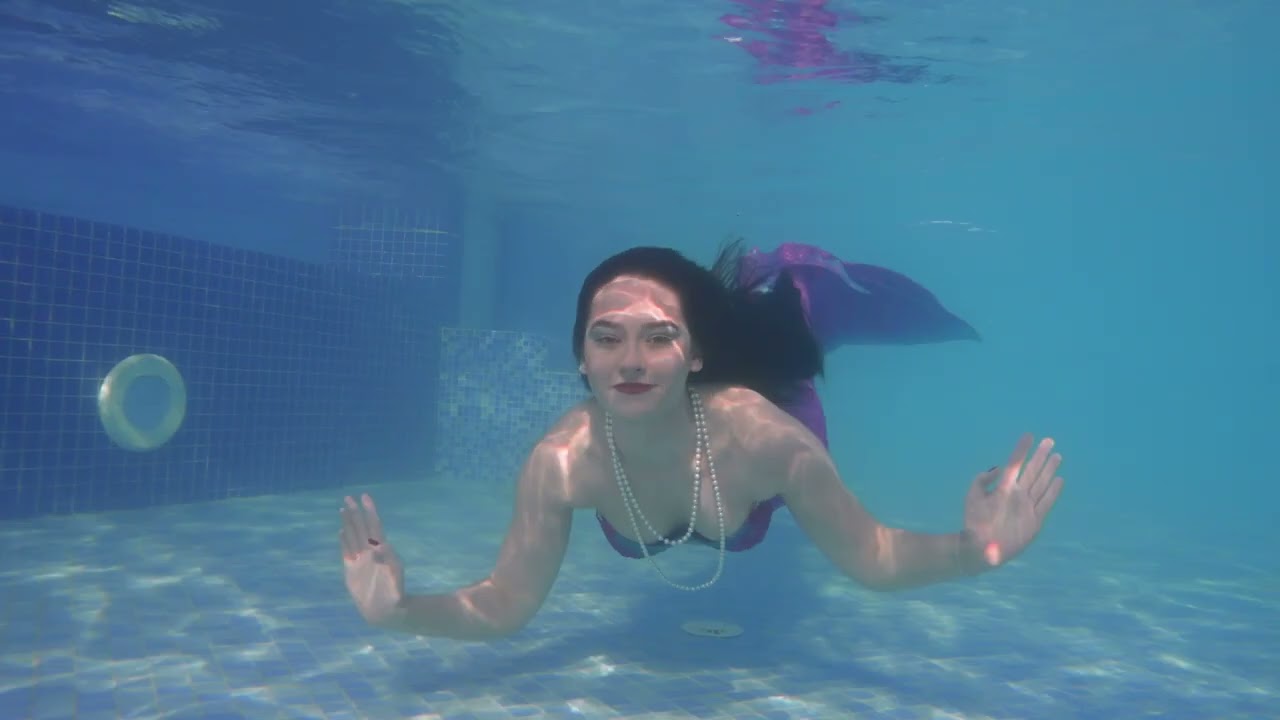 Transformation into a Real Life Mermaid - Julianna at MerPeople Retreat Egypt 2022