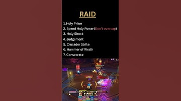 Holy Paladin Rotation Quick Guide and Cheat Sheet for Raid & Mythic+