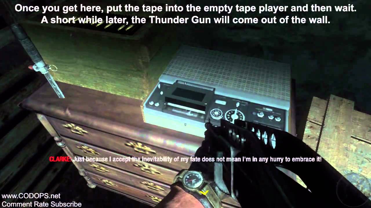 Call of Duty Black Ops - Thunder Gun Easter Egg [HD]