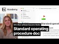 How To Build A Standard Operating Procedure Doc How To Build A Standard Operating Procedure Doc