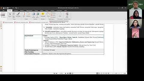 Metode Numerik. Pertemuan 1. Pendahuluan