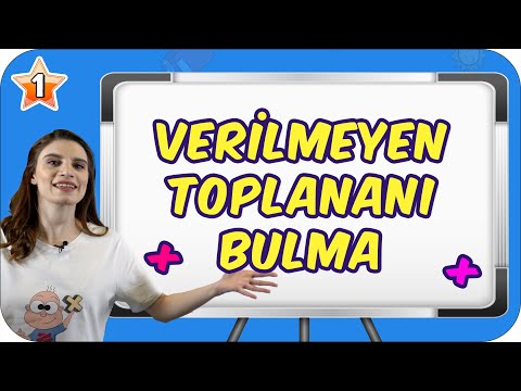 Verilmeyen Toplananı Bulma / Birlikte Öğrenelim 👩🏻‍🏫 1.Sınıf Matematik