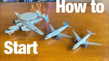 How to Start a Model Airplane Collection