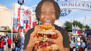 Eating The Most Unhealthiest Food At The Texas State Fair