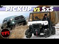 Can-Am Defender 6x6 vs. Toyota Tacoma TRD Pro - Torture Tested On Yak Ranch!