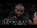 We have an answer for everything 😤 Jaylen Brown reacts to Game 1 win over the Cavs | NBA on ESPN