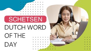 Learn Dutch word of the day (B2): schetsen