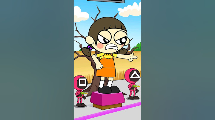 Squid Game Challenge | Help Pop Draw Squid Game Doll