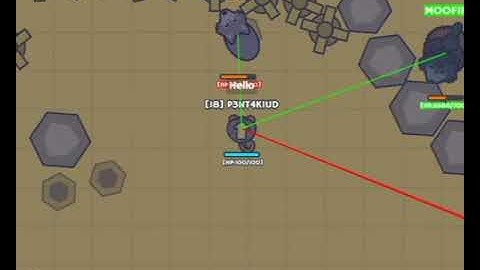 Moomoo.io Hack / PentaModv2: InstaKill with Invisible Weapon
