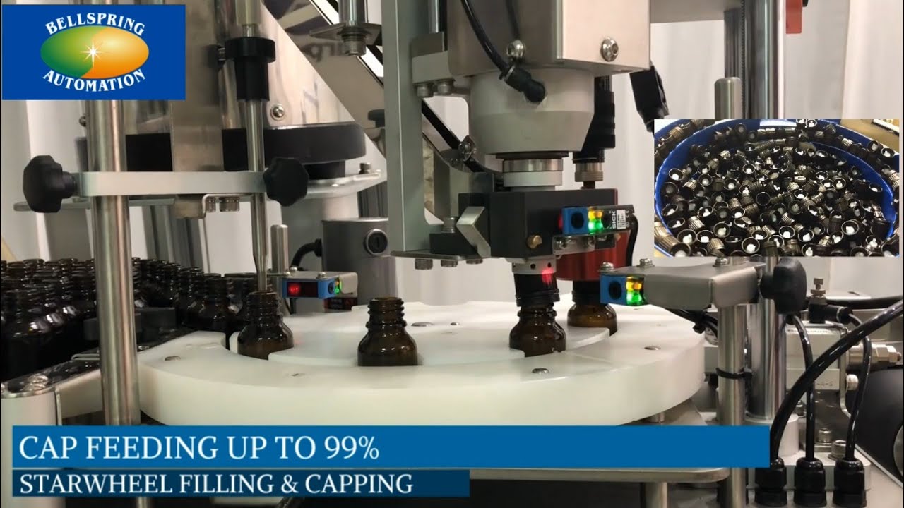 Tabletop Compact Line - Filling, Cap-Feeding, Torquing, Labeling (341)