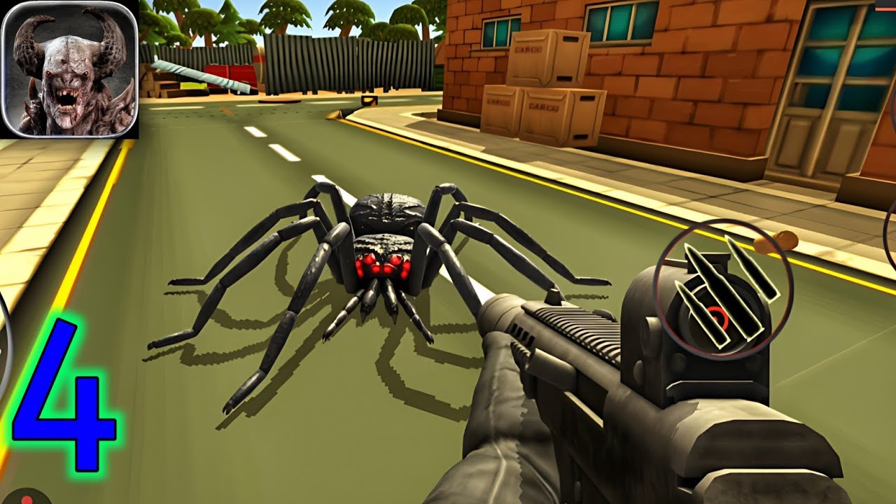 Monster killing city shooting 2 android gameplay - Level 7 - Video No. 4