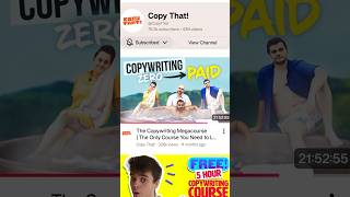 4 YouTube channel that helps you Kick Starts your copywriting journey