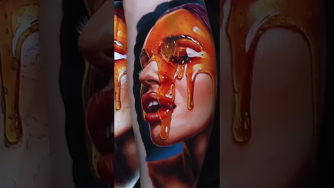 Crazy Realism Color Tattoo 