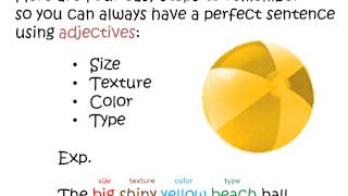 powerpoint adjectives