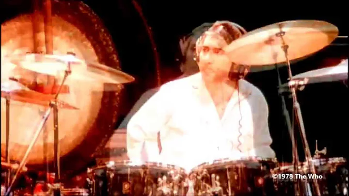 The Who at Shepperton Studios on 25 May 1978