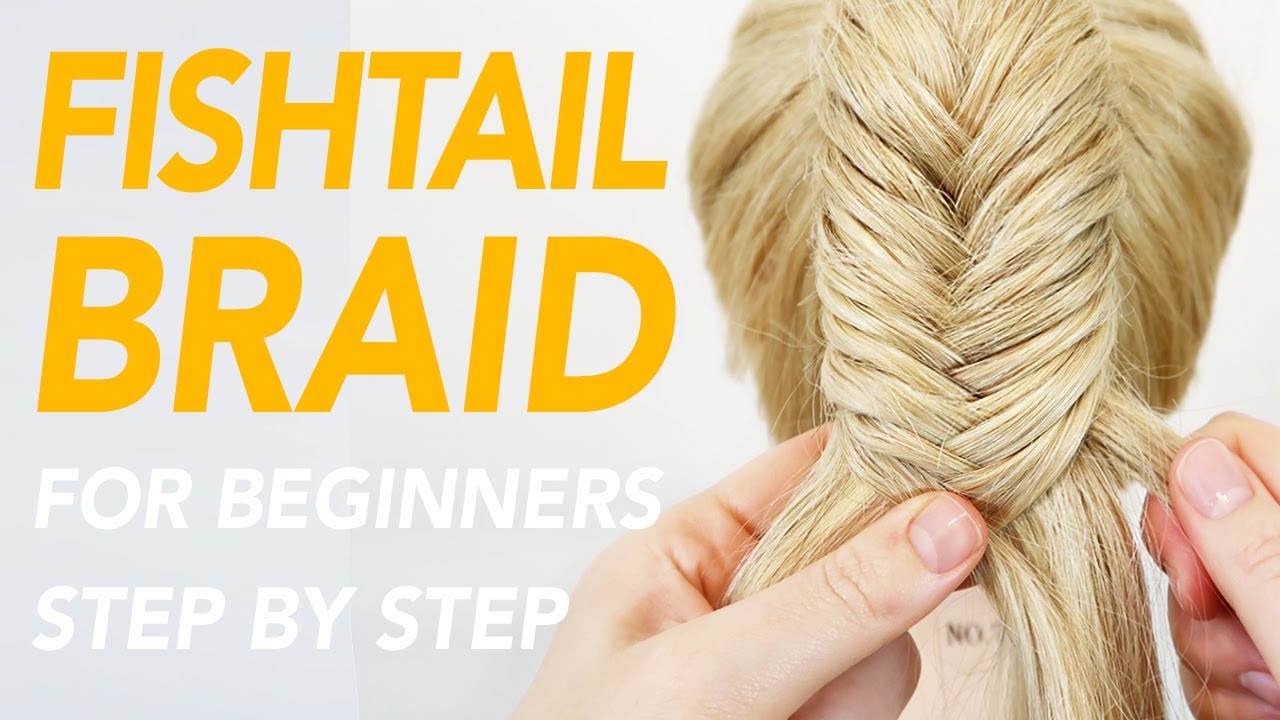 Criss Cross Braid Hair Tutorial (French Fishtail Cheat) Easy Hairstyles -  YouTube