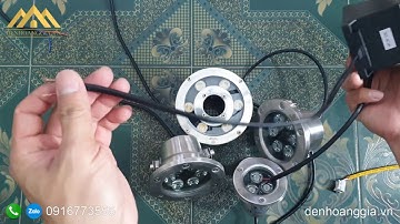 Hướng dẫn cách đấu nguồn đèn led âm nước   denhoanggia.vn