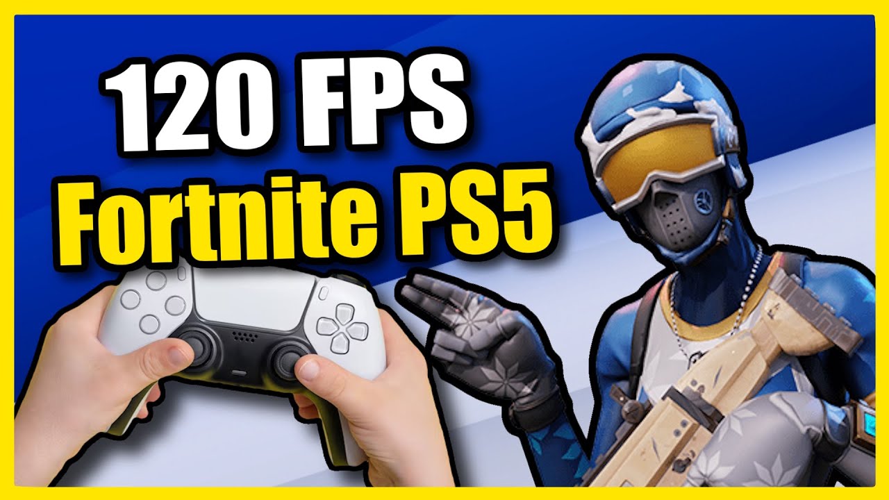 How to GET 120 FPS in FORTNITE on PS5 if Not Working (Easy Method