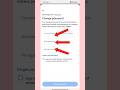 How To Change Password In Facebook ID#shorts