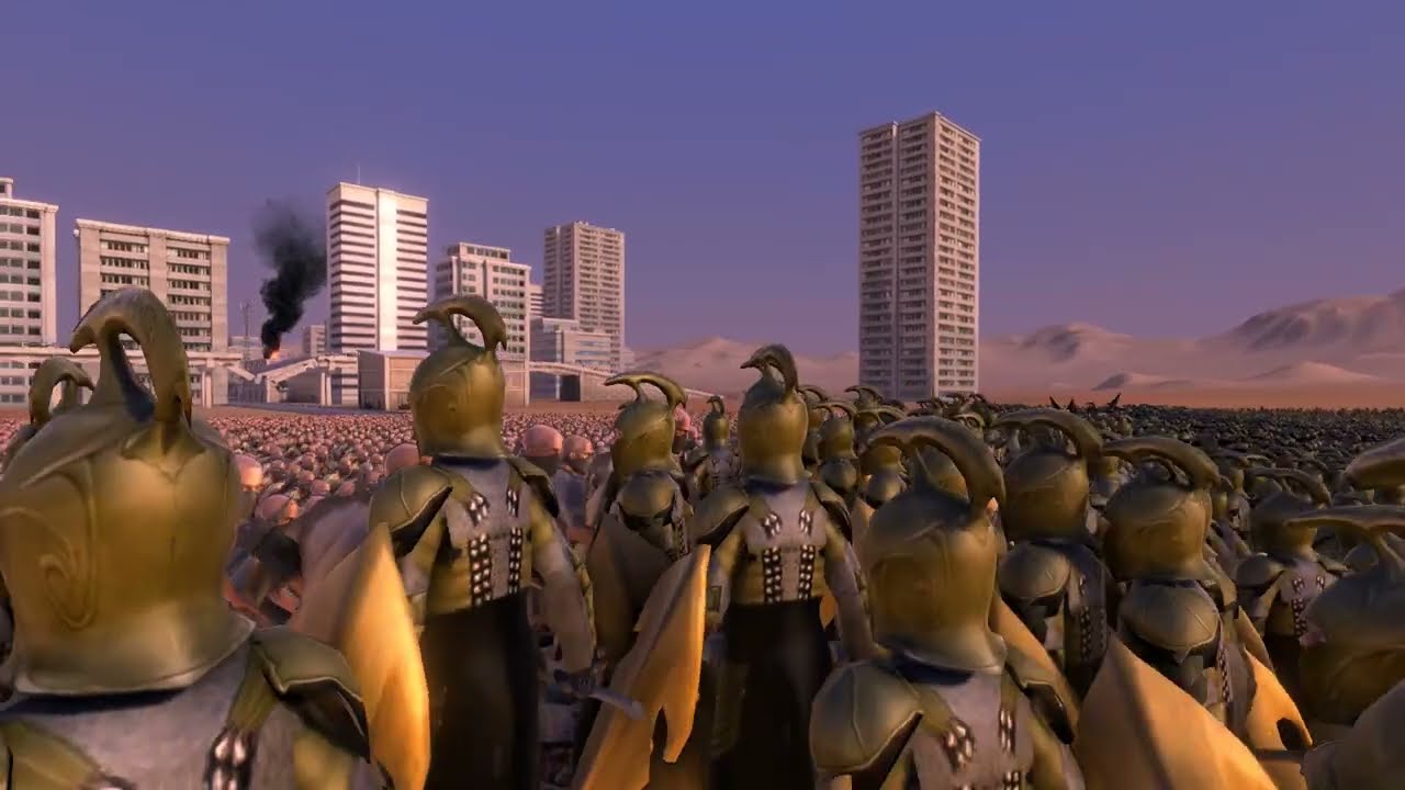 23000 Bandits VS 23000 Elf Shields- 궁극의 에픽 배틀 시뮬레이터 2 - UEBS 2