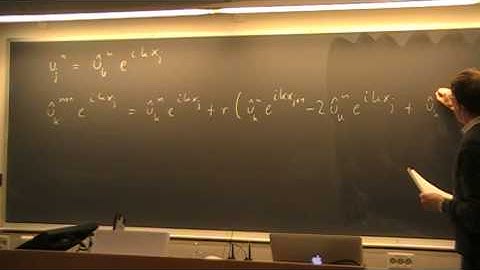 Lecture 10 - Part a: von Neumann Stability Analysis for FTCS scheme (cont.)