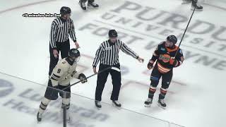 Komets and Heartlanders break out into multiple fights in Game One