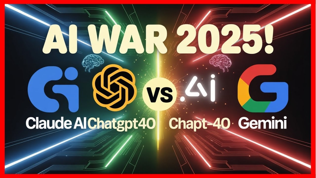 Claude AI vs ChatGPT-4o vs Gemini: The Ultimate AI Showdown! - YouTube
