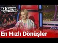 En Hızlı Dönüşler! | O Ses Çocuklar