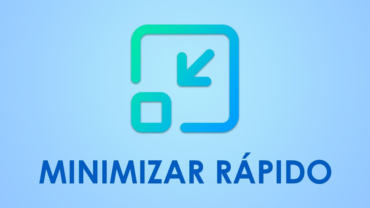 Cómo minimizar todo rápidamente en Windows - YouTube