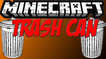 ModCraft - [MINECRAFT] Trash Can Mod Review 1.3.2