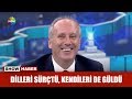 Dilleri sürçtü, kendileri de güldü...