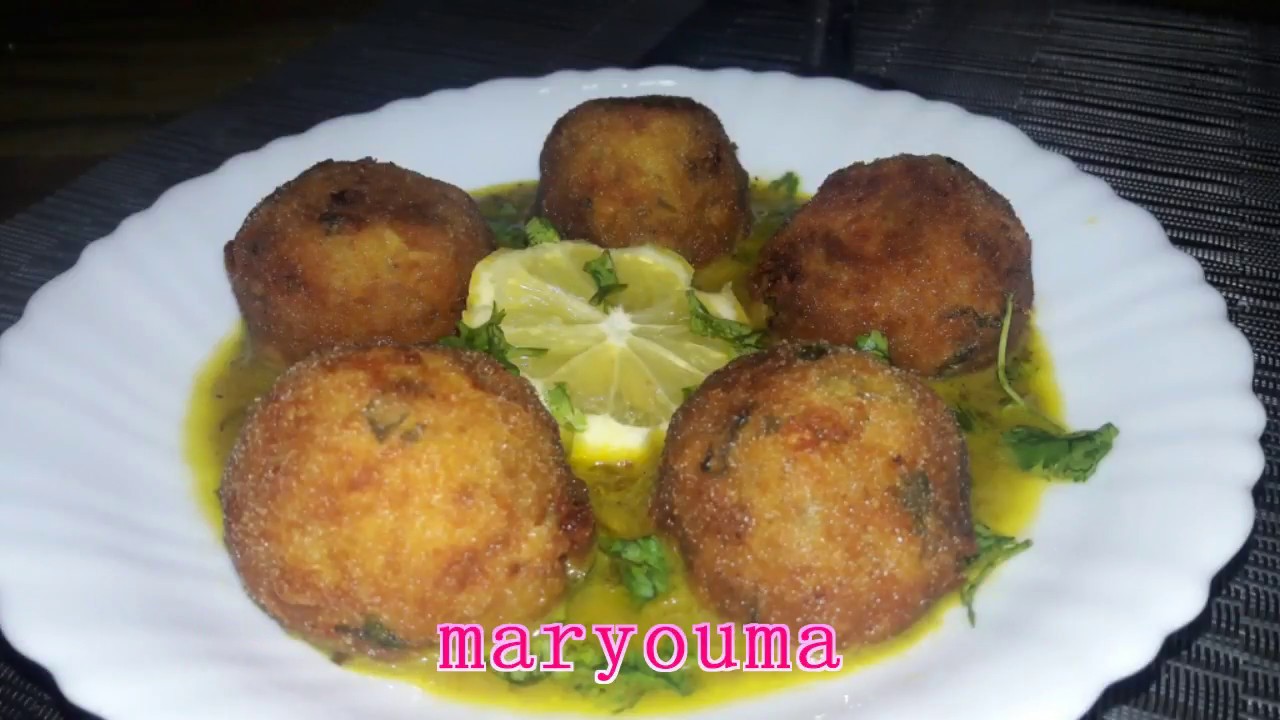 مريومة كروكات القرنون طبق يستحق التجربة و بدون لحوم