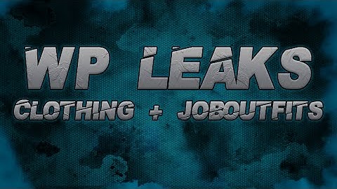 [QBUS] WP Leaks | Clothing & JobOutfits | FiveM Scripts