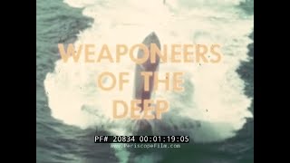 U.S. NAVY SUBMARINE MISSILE TECHNICIAN  RECRUITING FILM  WEAPONEERS OF THE DEEP 20834